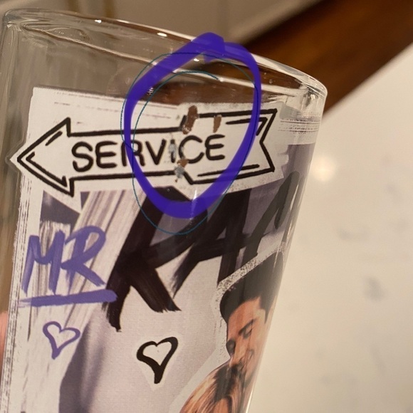 FRIENDS 90s TV Show Doodle Scene Quotes 4pc 10oz Glass Tumbler Set Rachael& Ross - Picture 5 of 6